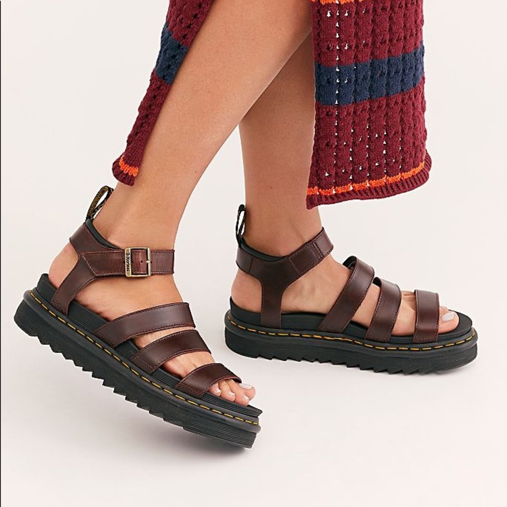 WORN ONCE Dr. Martens Blaire Brando Sandal